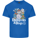Dungeons & Dogs Role Playing Games RPG Kids T-Shirt Childrens Royal Blue