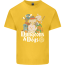 Dungeons & Dogs Role Playing Games RPG Kids T-Shirt Childrens Yellow