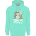 Dungeons & Dogs Role Playing Games RPG Mens 80% Cotton Hoodie Peppermint