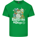 Dungeons & Dogs Role Playing Games RPG Mens Cotton T-Shirt Tee Top Irish Green