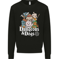 Dungeons & Dogs Role Playing Games RPG Mens Sweatshirt Jumper Black