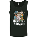 Dungeons & Dogs Role Playing Games RPG Mens Vest Tank Top Black