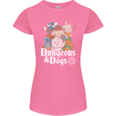Dungeons & Dogs Role Playing Games RPG Womens Petite Cut T-Shirt Azalea