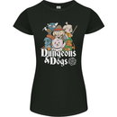 Dungeons & Dogs Role Playing Games RPG Womens Petite Cut T-Shirt Black