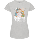 Dungeons & Dogs Role Playing Games RPG Womens Petite Cut T-Shirt Sports Grey