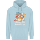 Dungeons and Guinea Pig Role Playing Game Childrens Kids Hoodie Light Blue