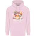 Dungeons and Guinea Pig Role Playing Game Childrens Kids Hoodie Light Pink