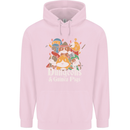 Dungeons and Guinea Pig Role Playing Game Childrens Kids Hoodie Light Pink