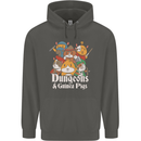 Dungeons and Guinea Pig Role Playing Game Childrens Kids Hoodie Storm Grey