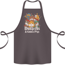 Dungeons and Guinea Pig Role Playing Game Cotton Apron 100% Organic Dark Grey