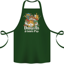 Dungeons and Guinea Pig Role Playing Game Cotton Apron 100% Organic Forest Green