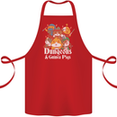 Dungeons and Guinea Pig Role Playing Game Cotton Apron 100% Organic Red