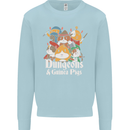 Dungeons and Guinea Pig Role Playing Game Kids Sweatshirt Jumper Light Blue