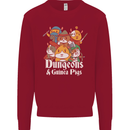 Dungeons and Guinea Pig Role Playing Game Kids Sweatshirt Jumper Red