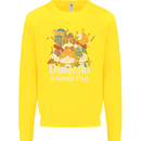 Dungeons and Guinea Pig Role Playing Game Kids Sweatshirt Jumper Yellow