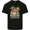 Dungeons and Guinea Pig Role Playing Game Kids T-Shirt Childrens Black