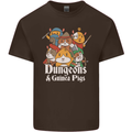 Dungeons and Guinea Pig Role Playing Game Kids T-Shirt Childrens Chocolate