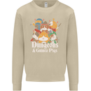 Dungeons and Guinea Pig Role Playing Game Mens Sweatshirt Jumper Sand