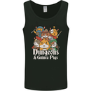 Dungeons and Guinea Pig Role Playing Game Mens Vest Tank Top Black