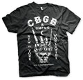 CBGB 315 new york men's black t-shirt music tee film
