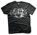 CBGB knuckle washed logo mens black music t-shirt film tee