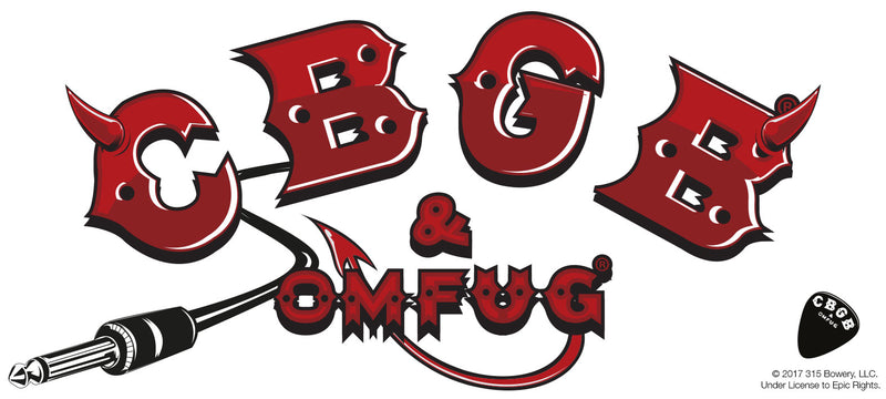 CBGB & OMFUG Devils Logo Official Coffee Mug Cup