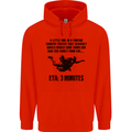ETA 3 Mins Parachute Regiment Para 1 2 3 4 Childrens Kids Hoodie Bright Red
