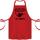 ETA 3 Mins Parachute Regiment Para 1 2 3 4 Cotton Apron 100% Organic Red