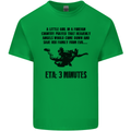 ETA 3 Mins Parachute Regiment Para 1 2 3 4 Kids T-Shirt Childrens Irish Green