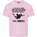 ETA 3 Mins Parachute Regiment Para 1 2 3 4 Kids T-Shirt Childrens Light Pink