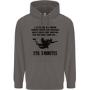 ETA 3 Mins Parachute Regiment Para 1 2 3 4 Mens 80% Cotton Hoodie Charcoal