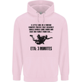 ETA 3 Mins Parachute Regiment Para 1 2 3 4 Mens 80% Cotton Hoodie Light Pink
