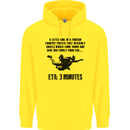 ETA 3 Mins Parachute Regiment Para 1 2 3 4 Mens 80% Cotton Hoodie Yellow