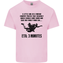 ETA 3 Mins Parachute Regiment Para 1 2 3 4 Mens Cotton T-Shirt Tee Top Light Pink