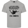 ETA 3 Mins Parachute Regiment Para 1 2 3 4 Mens Cotton T-Shirt Tee Top Sports Grey