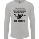 ETA 3 Mins Parachute Regiment Para 1 2 3 4 Mens Long Sleeve T-Shirt Sports Grey