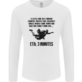 ETA 3 Mins Parachute Regiment Para 1 2 3 4 Mens Long Sleeve T-Shirt White
