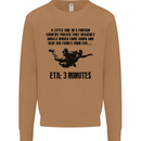 ETA 3 Mins Parachute Regiment Para 1 2 3 4 Mens Sweatshirt Jumper Caramel Latte