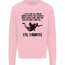ETA 3 Mins Parachute Regiment Para 1 2 3 4 Mens Sweatshirt Jumper Light Pink