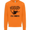 ETA 3 Mins Parachute Regiment Para 1 2 3 4 Mens Sweatshirt Jumper Orange