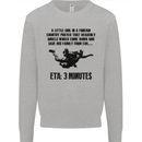 ETA 3 Mins Parachute Regiment Para 1 2 3 4 Mens Sweatshirt Jumper Sports Grey