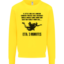 ETA 3 Mins Parachute Regiment Para 1 2 3 4 Mens Sweatshirt Jumper Yellow