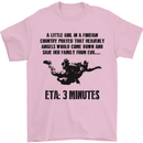 ETA 3 Mins Parachute Regiment Para 1 2 3 4 Mens T-Shirt Cotton Gildan Light Pink