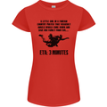 ETA 3 Mins Parachute Regiment Para 1 2 3 4 Womens Petite Cut T-Shirt Red