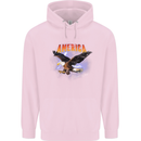 Eagle America Dreamer Soul Childrens Kids Hoodie Light Pink