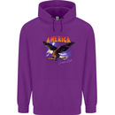 Eagle America Dreamer Soul Childrens Kids Hoodie Purple