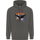 Eagle America Dreamer Soul Childrens Kids Hoodie Storm Grey