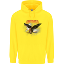 Eagle America Dreamer Soul Childrens Kids Hoodie Yellow