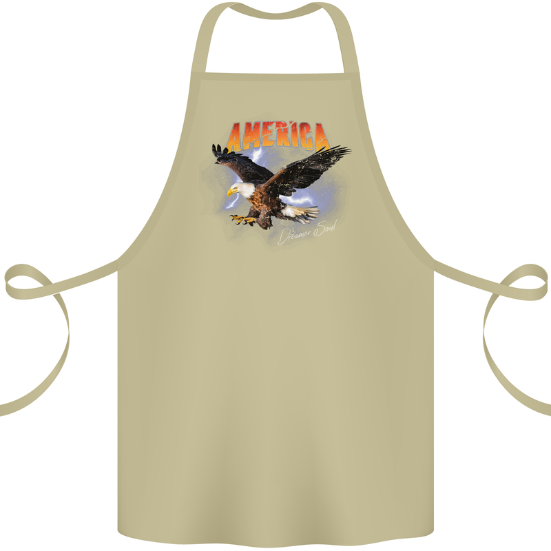 Eagle America Dreamer Soul Cotton Apron 100% Organic Khaki