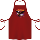 Eagle America Dreamer Soul Cotton Apron 100% Organic Maroon